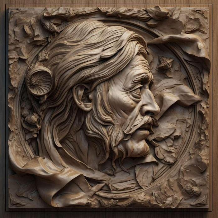 نموذج ثلاثي الأبعاد لآلة CNC 3D Art 